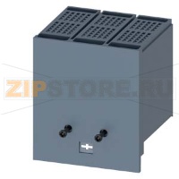 КРЫШКА КЛЕММНИКА ДЛИНН. ВТЫЧНОГО ЦОКОЛЯ И ВЫКАТНОЙ КОРЗИНЫ ПРИНАДЛЕЖНОСТЬ ДЛЯ 3-ПОЛ. 3VA1 100/160 Siemens 3VA9153-0KB04