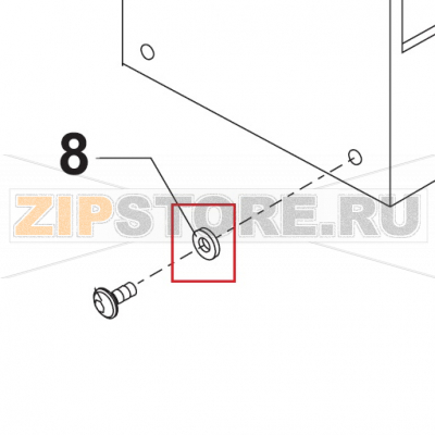 Nylon Washer Bear Varimixer RN20 VL-2                                                                                  Nylon Washer Bear Varimixer RN20 VL-2Запчасть на сборочном чертеже под номером: 8Название запчасти на датском&nbsp;языке: Nylon Washer Bear Varimixer RN20 VL-2