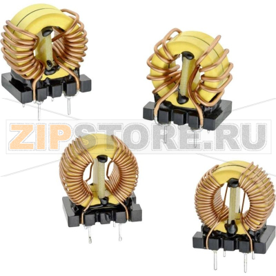 Дроссель сетевой 220 мкГн, 9 мОм, 12 A, 1 шт Würth Elektronik WE-ExB 