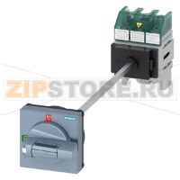 SENTRON, Molded case switch 3LD5 UL, Main switch, 3-pole, certified according to UL489 UL60947-4-1 and IEC60947-3, UL: 30A, SCCR 50kA at 480VAC, Operating power at 480VAC 3-phase: 20hp, IEC: 32A, Operating power at AC-23A at 400V: 15kW, floor mounting wit