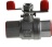 Ball lock valve 3/4
