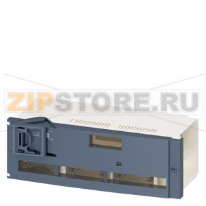 Switch connector with fuses In-line design, pluggable NH3 630 A, 2-pole DC23B 230V , 100 (DC230V) kA manual operating without auxiliary switch without current transformer without ammeter Siemens 3NJ6332-3AA00-0AA0 