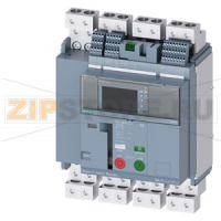 fixed-mounted circuit breakers 4-pole, frame size 0, IEC N conductor on the left In=630A to 690V, 50/60Hz AC Icu=42kA at 415V Icu=42kA at 500V ETU660 electronic trip units LSIG display with tripped signaling switch, RTC and  4Aux auxiliary switches protec