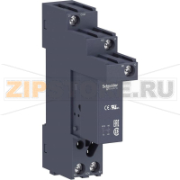 Реле интерфейсное 24 В/DC, 16 А : 1 шт. Schneider Electric RSB1A160BDS