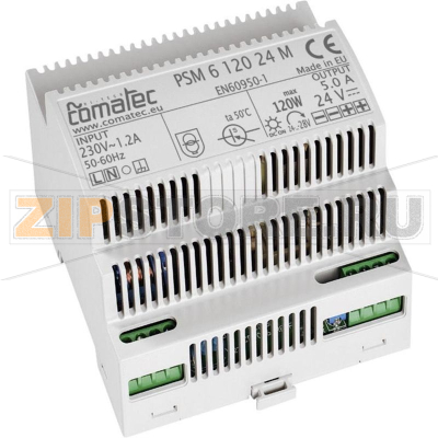 Блок питания на DIN-рейку 24 В, 5 А, 120 Вт Comatec PSM6/120.24M 