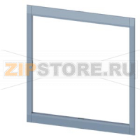 COVER FRAME FOR DOOR CUT-OUT 200,3 x 200,8 mm (W X H) ACCESSORY FOR: FRONT MOUNTED ROTARY OPERATOR WITH DOOR INTERLOCK 3VA15/25 1000 Siemens 3VA9503-0SB50