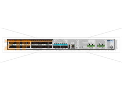 Коммутатор 128 Гбит/с, 24*100/1000M SFP, 4*10G SFP+, 1 слот питания Maipu S3330-28GXF-DC48 