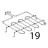 Resistenza piana 1200 W, 230 V Unox XL 193