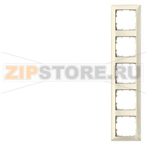 DELTA LINE ЭЛЕКТРИЧЕСКИЙ БЕЛЫЙ РАМКА 5-МЕСТНАЯ 364X80MM Siemens 5TG2585-0 