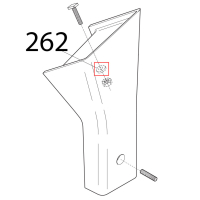 Rondella f. larga DIN9021, D6x18 Sirman Canova 300