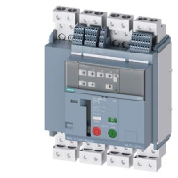 fixed-mounted circuit breakers 4-pole, frame size 0, IEC N conductor on the left In=800A to 690V, 50/60Hz AC Icu=42kA at 415V Icu=42kA at 500V ETU360 electronic trip units LSIG rotary coding switch with tripped signaling switch, rtc and 4Aux auxiliary swi