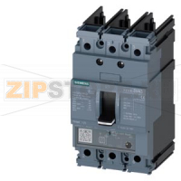 Автоматический выключатель 3VA5 UL frame 125 breaking capacity class S 25kA @ 480V 3-pole, line protection TM240, ATAM, In=100A overload protection Ir=80A...100A short-circuit protection Ii=5.. .10 x In without connection Siemens 3VA5110-4EF31-0AA0