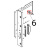 C/dado M12x1.5 Angelo Po 2G1PE2E