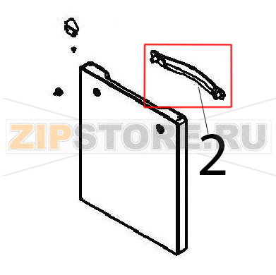 Handle Angelo Po 04WPEBV Handle Angelo Po 04WPEBVЗапчасть на деталировке под номером: 2