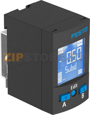 Датчик давления Festo SPAU-V1R-W-Q4D-L-PNLK-PNVBA-M8D 