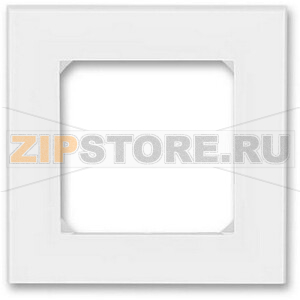 Рамка одноместная, белый/ледяной ABB 2CHH015010A6001 