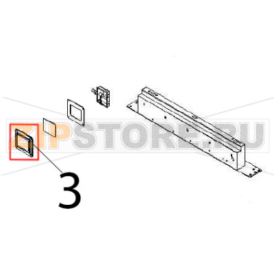 Lamp guard Angelo Po BX101E Lamp guard Angelo Po BX101EЗапчасть на деталировке под номером: 3