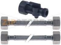 KIT STAINLESS STEEL HOSES AND VALVE