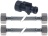 KIT STAINLESS STEEL HOSES AND VALVE