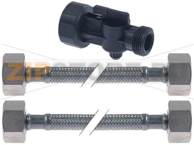 KIT STAINLESS STEEL HOSES AND VALVE 