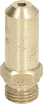 GAS NOZZLE M10x1 ø 2.40 mm 