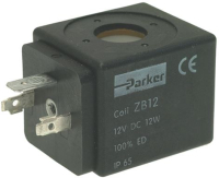 BOBINA PARKER ZB12 12VDC 12W