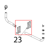 Nuovo sostegno muffola standard Unox XV 703G