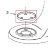 Крышка винтовая для KitchenAid K45 - Крышка винтовая для KitchenAid K45