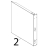 Fianco SX inox Unox XVC 204