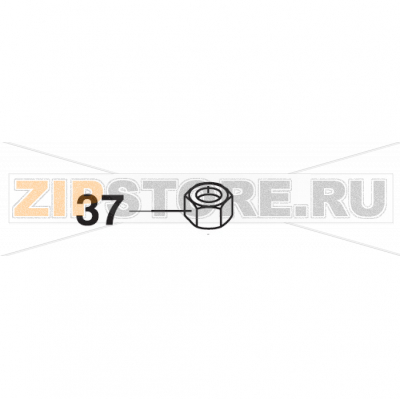 Nut M8 Bear Varimixer AR40 VL-1S                                                                          Nut M8 Bear Varimixer AR40 VL-1SЗапчасть на сборочном чертеже под номером: 37Название запчасти на датском&nbsp;языке: Nut M8 Bear Varimixer AR40 VL-1S