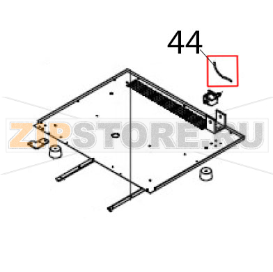Silicon pipe Hurakan HKN-XF023 Silicon pipe Hurakan HKN-XF023Запчасть на деталировке под номером: 44