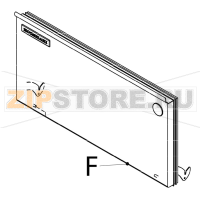 Door assy Hoshizaki IM-65NE Door assy Hoshizaki IM-65NEЗапчасть на деталировке под номером: F