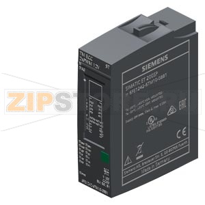 SIPLUS ET 200SP, технологический модуль TM ECC 2xPWM ST; рабочая температура -30...60 &amp;#176;C с конформным покрытием на основе 6FE1242-6TM10-0BB1 . Контроллер зарядки для электромобилей, согласно IEC61851 с двумя зарядными разъёмами -30 &amp;#176;C...60 &amp;#176 