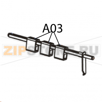 TPH Spring box Godex EZ-6200 plus TPH Spring box Godex EZ-6200 plusЗапчасть на деталировке под номером: A-03Название запчасти Godex на английском языке: TPH Spring box EZ-6200 plus.
