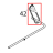 Nylon tie Hoshizaki IM-65NE