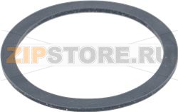 GASKET FLAT SILICONE 58x68x2 mm 