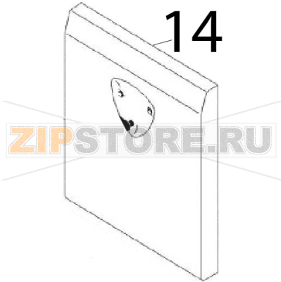Door Angelo Po 0A1FR1G Door Angelo Po 0A1FR1GЗапчасть на деталировке под номером: 14