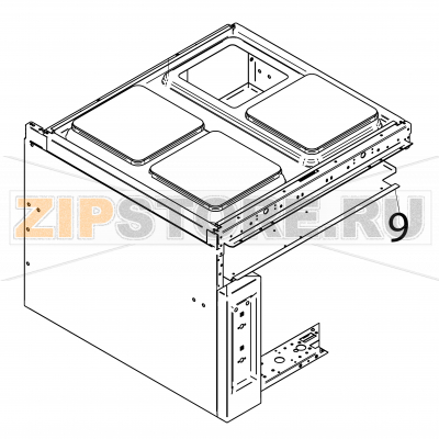 Tray base 1M Fagor CE9-41 Tray base 1M Fagor CE9-41Запчасть на деталировке под номером: 9Название запчасти Fagor на английском языке: Tray base 1M CE9-41.