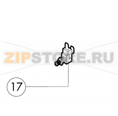 Door switch Lainox MVE051P                                                                                             Door switch Lainox MVE051PЗапчасть на сборочном чертеже под номером: 17Название запчасти на итальянском языке языке: Door switch Lainox MVE051P
