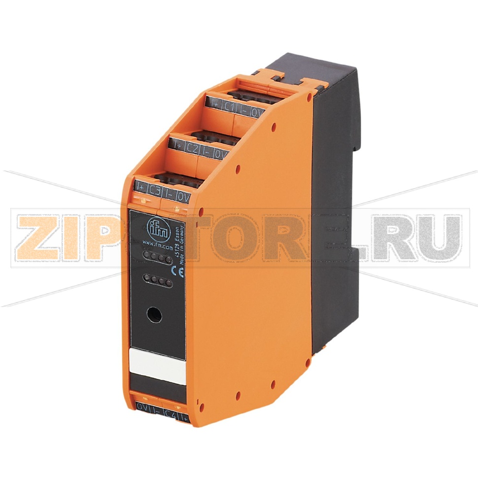 Модуль безопасности для установки в шкаф управления AS-интерфейс IFM AC2220 