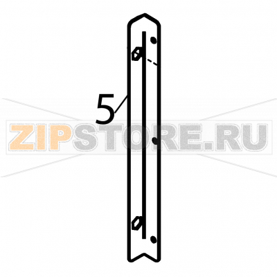 Side guide fast. suppl. Fagor CE9-41 Side guide fast. suppl. Fagor CE9-41Запчасть на деталировке под номером: 5Название запчасти Fagor на английском языке: Side guide fast. suppl. CE9-41.
