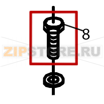 Tornillo exagonal M-6x25 Fagor ECO-200 Tornillo exagonal M-6x25 Fagor ECO-200Запчасть на деталировке под номером: 8Название запчасти Fagor на английском языке: Tornillo exagonal M-6x25 ECO-200.