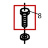 Tornillo exagonal M-6x25 Fagor ECO-200