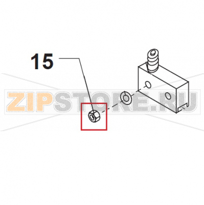 Nut M3 Bear Varimixer AR40 VL-1S                                                                   Nut M3 Bear Varimixer AR40 VL-1SЗапчасть на сборочном чертеже под номером: 15Название запчасти на датском&nbsp;языке: Nut M3 Bear Varimixer AR40 VL-1S