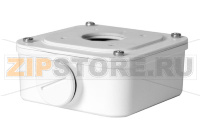 Uniview TR-JB05-A-IN Монтажная коробка для мини цилиндрических камер, 93мм x 93мм x 39мм, 0.2кг