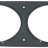 GUARNIZIONE BRUCIATORE DOPPIO FORO - GUARNIZIONE BRUCIATORE DOPPIO FORO
