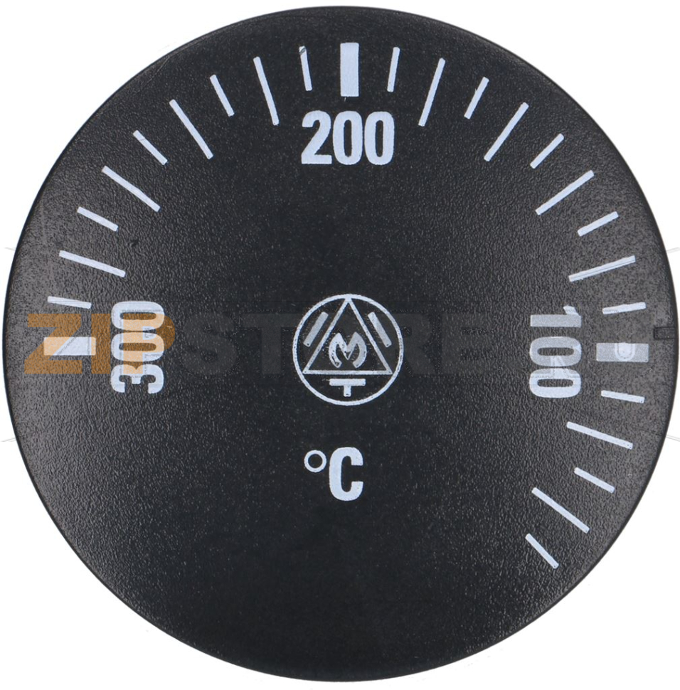 ЧЕРНАЯ РУЧКА Ø 41 ММ 0-300°С 