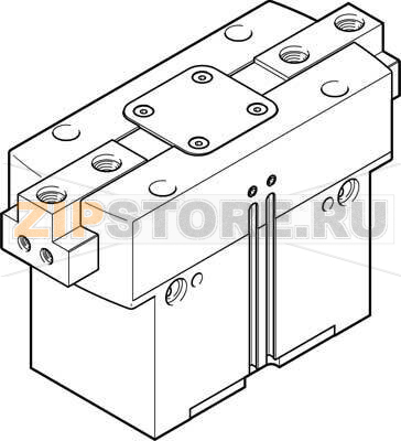 Микрозахват параллельный Festo HGPT-63-A-B-G2 