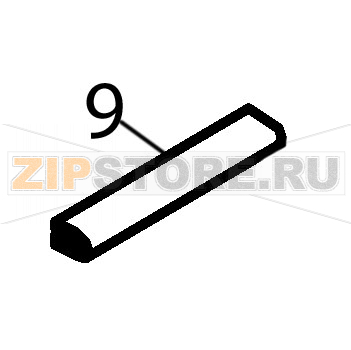 Perfil goma negra en &#039;&#039;U&#039;&#039; L=70 Fagor ECO-200 Perfil goma negra en ''U'' L=70 Fagor ECO-200Запчасть на деталировке под номером: 9Название запчасти Fagor на английском языке: Perfil goma negra en ''U'' L=70 ECO-200.