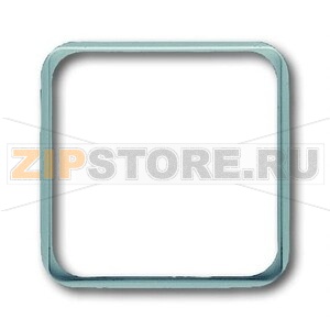 Кольцо с откидной крышкой для накладок 50x50 мм, альпийский белый ABB 2CKA001726A0235 